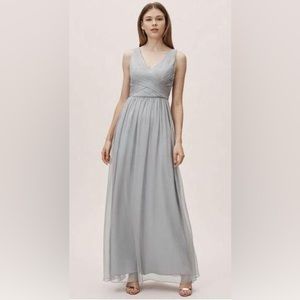 BHLDN Kia Sleeveless Maxi Dress XL light blue